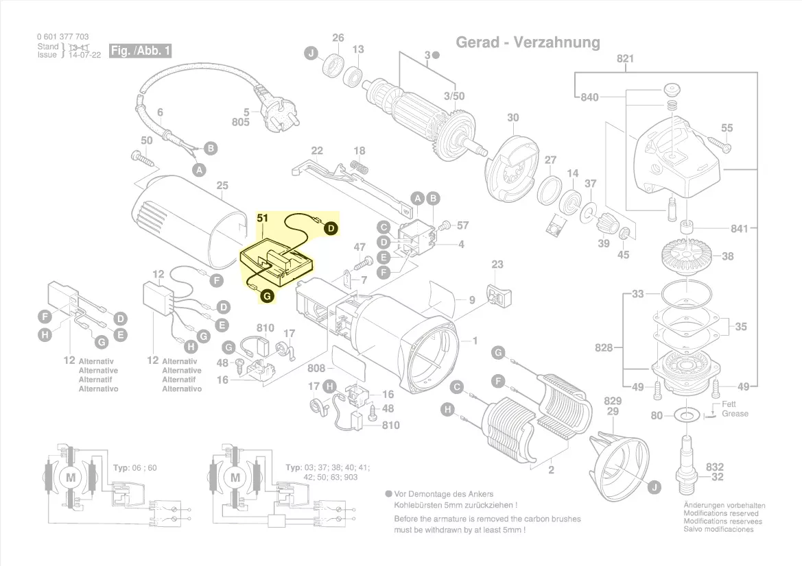 Régulateur de vitesse réf. 1 607 233 139 BOSCH